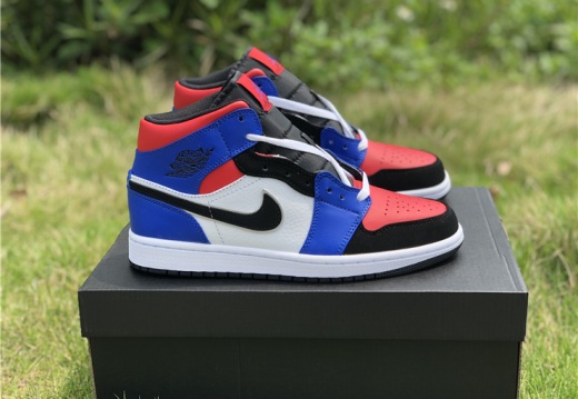 Air Jordan 1 Mid Top 3 554724-124  36--45